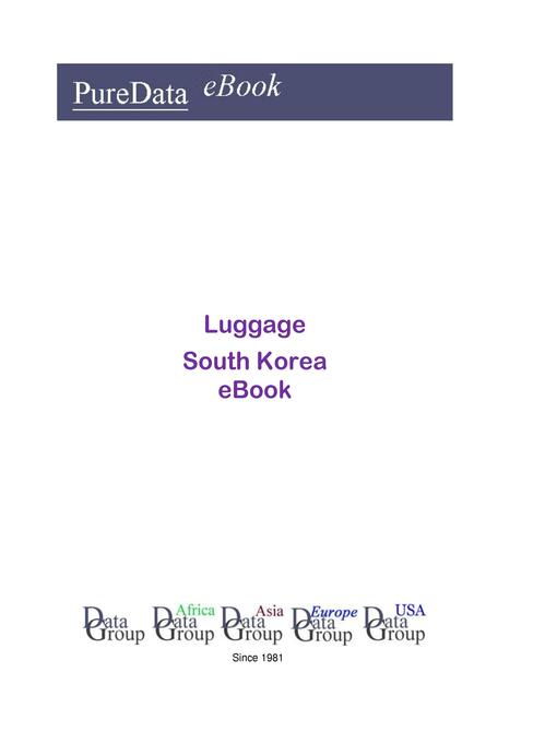 Title details for Luggage in South Korea by Editorial DataGroup Asia - Wait list